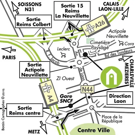 Inter-hotel La Neuvillette 3*